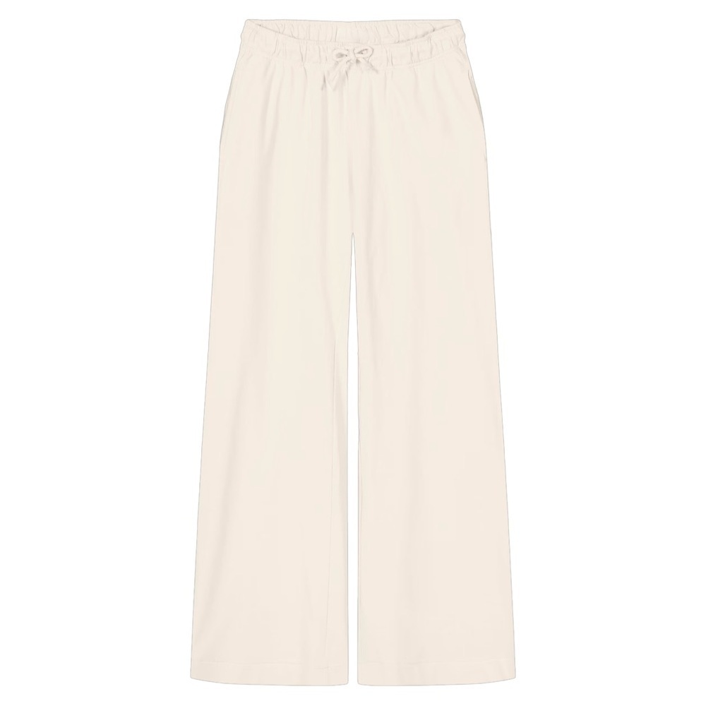 EBERJEY • Women’s Ivory Cozy Time Wide Leg Pants